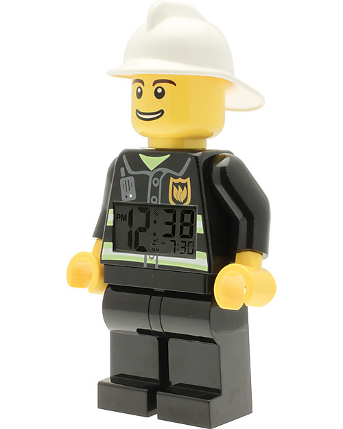 Lego Sveglia con Minifigure Pompiere LEGO City Orologi