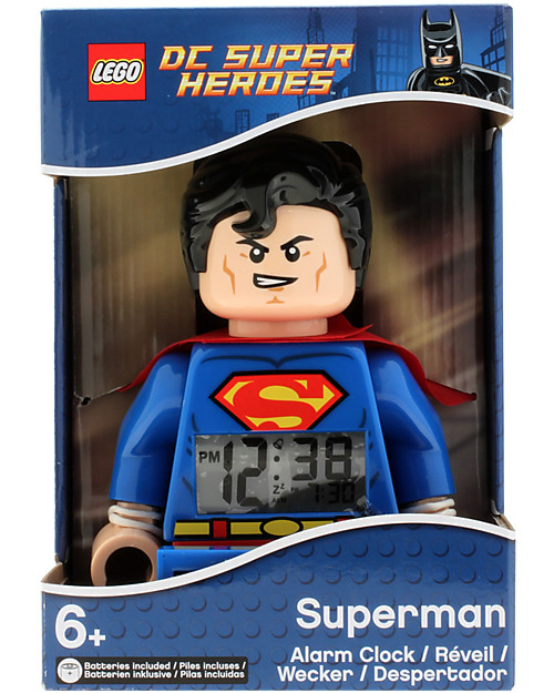 Lego Sveglia con Minifigure Superman LEGO DC Super Heroes Orologi