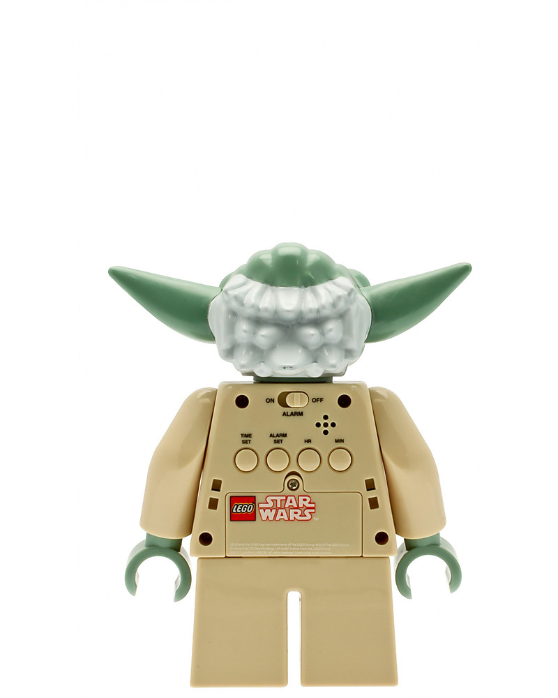 Star Wars Yoda Sveglia Orologio Alarm Clock Bambini Sveglia Illuminato 