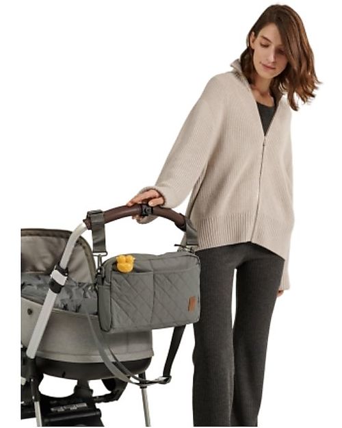 Leokid Borsa Organizer da Passeggino - Fjord Gray - Con Tasca Termica! Borse e Organizer