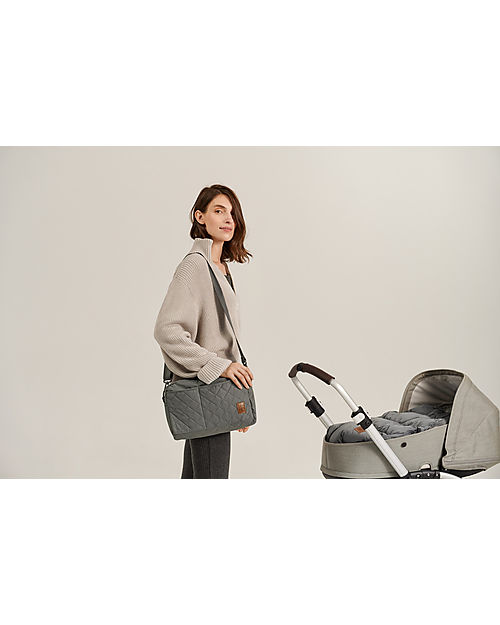 Leokid Borsa Organizer da Passeggino - Fjord Gray - Con Tasca Termica! Borse e Organizer