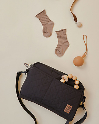 Leokid Borsa Organizer da Passeggino - Nero - Con Tasca Termica! Accessori