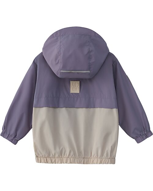 Leokid Giacca Antivento Shells - Liliac Dew - con Tasche Laterali Giacche