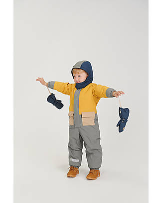 Leokid Guanti Muffola - Blue Shade - Isolanti fino a -25°C! Guanti