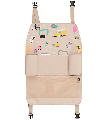 Leokid Organizer da Viaggio - Avventura - per Sedile Auto Contenitori Porta Giochi_