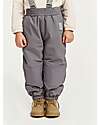 Leokid Pantaloni Invernali - Foggy Gray - con Bretelle Staccabili Pantaloni Lunghi