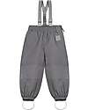 Leokid Pantaloni Invernali - Foggy Gray - con Bretelle Staccabili Pantaloni Lunghi