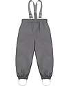Leokid Pantaloni Invernali - Foggy Gray - con Bretelle Staccabili Pantaloni Lunghi