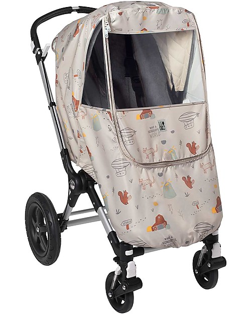 Leokid Parapioggia Universale per Passeggino - Wonder - Impermeabile Parapioggia