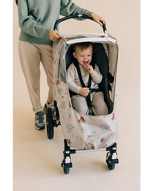 Leokid Parapioggia Universale per Passeggino - Wonder - Impermeabile Parapioggia