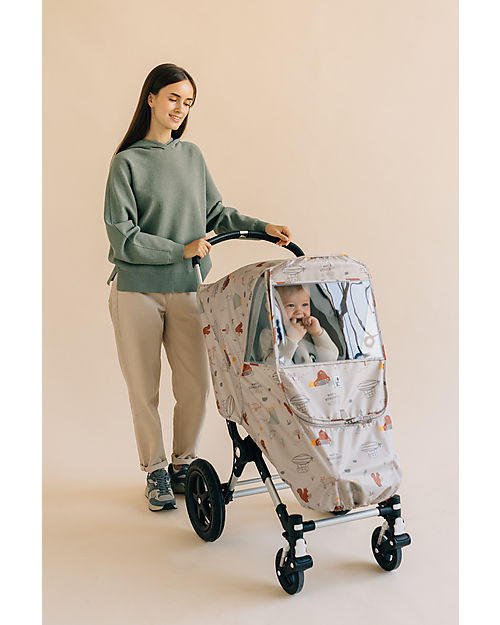 Leokid Parapioggia Universale per Passeggino - Wonder - Impermeabile Parapioggia
