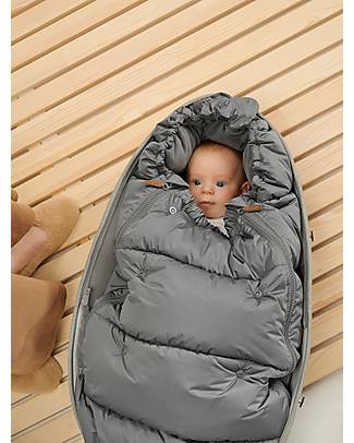 Leokid Sacco universale Olaf per Passeggino - Fjord Gray - Morbido con Zip Laterali Sacchi Passeggino