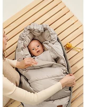 Leokid Sacco universale Olaf per Passeggino - Sand Shell - Morbido con Zip Laterali Sacchi Passeggino