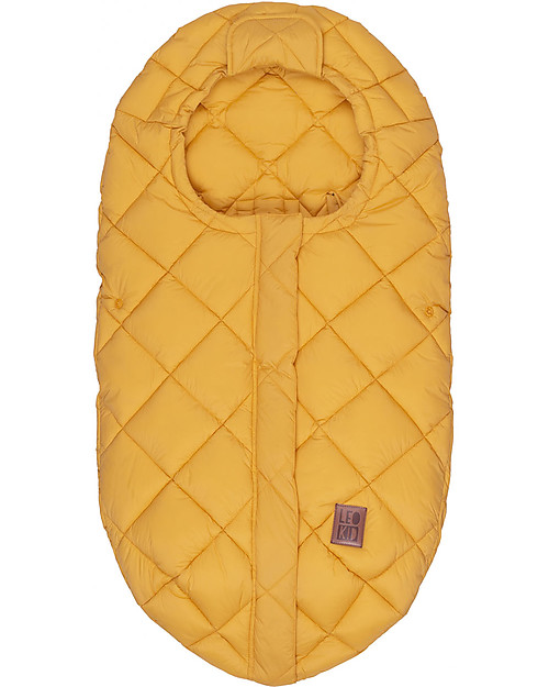 Leokid Sacco Universale per Passeggino - Giallo - Resistente fino a -10° Sacchi Passeggino