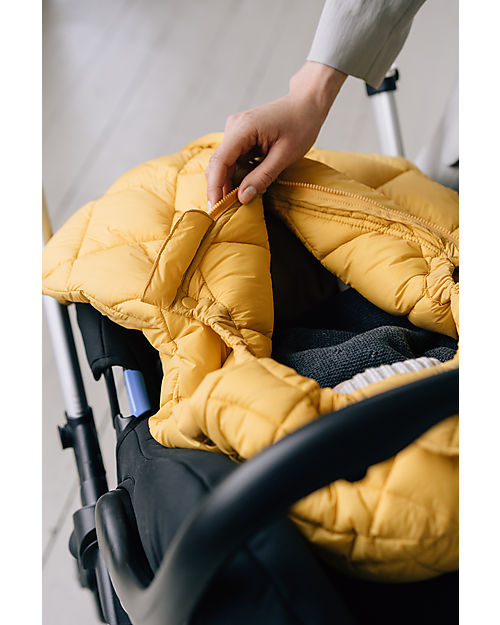 Leokid Sacco Universale per Passeggino - Giallo - Resistente fino a -10° Sacchi Passeggino