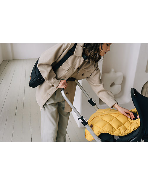 Leokid Sacco Universale per Passeggino - Giallo - Resistente fino a -10° Sacchi Passeggino