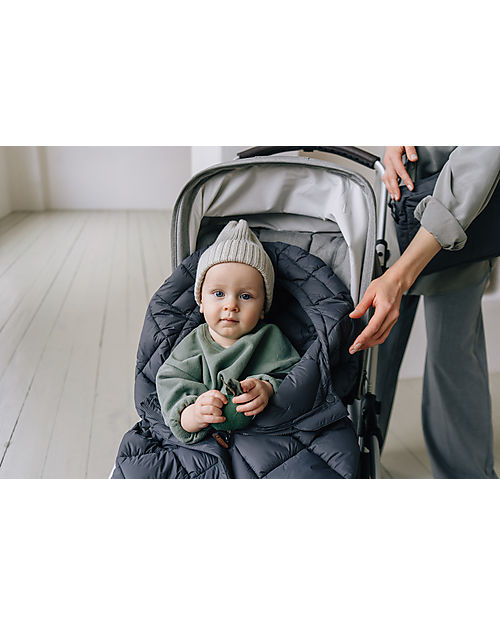 Leokid Sacco Universale per Passeggino - Grigio - Resistente fino a -10° Sacchi Passeggino