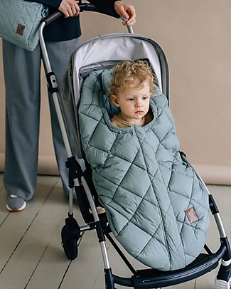 Nuna Kit Invernale per Passeggino Sacco e Muffole - Caviar - Idrorepellenti  unisex (bambini)