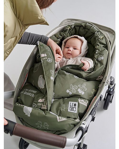 Leokid Sacco Universale Transformer per Passeggino - I'm Going to Search - Parte inferiore Rimovibile Sacchi Passeggino