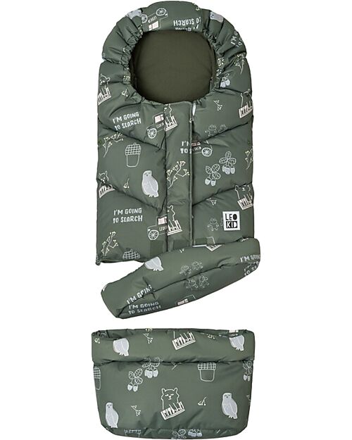 Leokid Sacco Universale Transformer per Passeggino - I'm Going to Search - Parte inferiore Rimovibile Sacchi Passeggino