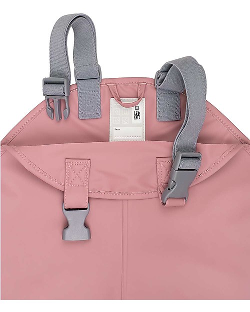 Leokid Salopette Impermeabile - Rosa - Elastica e Regolabile Salopette