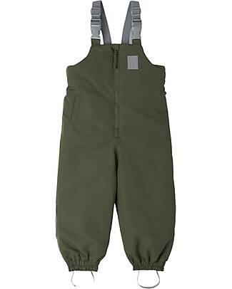 Leokid Pantaloni impermeabili - green gray/verde 