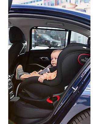 Leokid Set da 2 Tendine Parasole per Auto - Pianeti Divertenti - Avvolgibili e Protettive! Accessori Seggiolini Auto