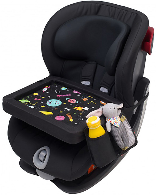 Leokid Tavolino da Viaggio Universale - Pianeti Divertenti - per Seggiolino Auto Accessori Seggiolini Auto