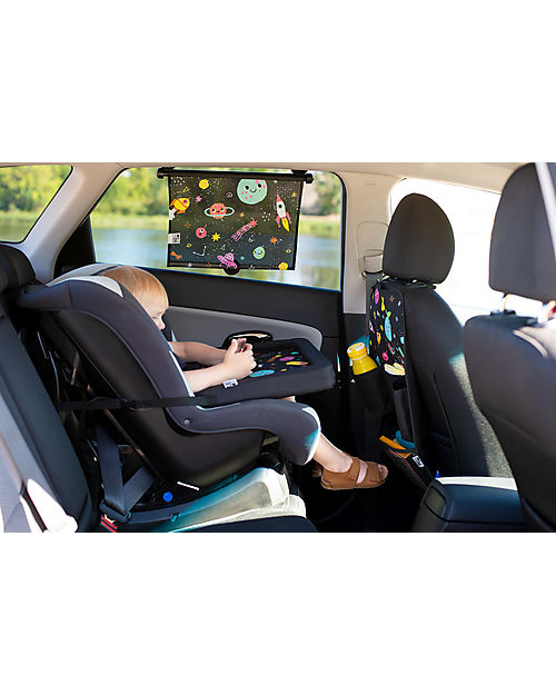 Leokid Tavolino da Viaggio Universale - Pianeti Divertenti - per Seggiolino Auto Accessori Seggiolini Auto