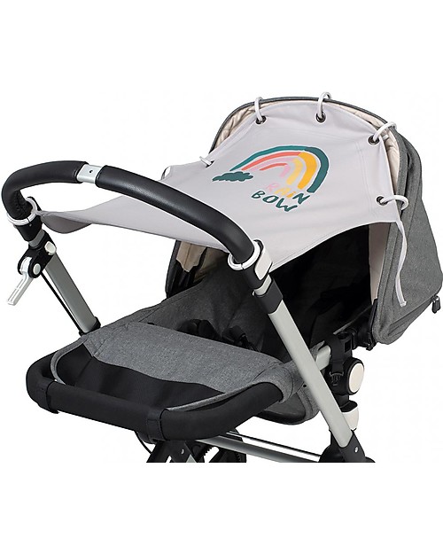 Leokid Telo Parasole per Passeggino - Arcobaleno - Protezione dai Raggi UV Accessori Vari