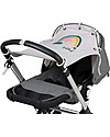 Leokid Telo Parasole per Passeggino - Arcobaleno - Protezione dai Raggi UV Accessori Vari