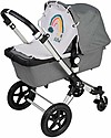 Leokid Telo Parasole per Passeggino - Arcobaleno - Protezione dai Raggi UV Accessori Vari
