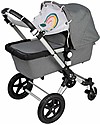Leokid Telo Parasole per Passeggino - Arcobaleno - Protezione dai Raggi UV Accessori Vari