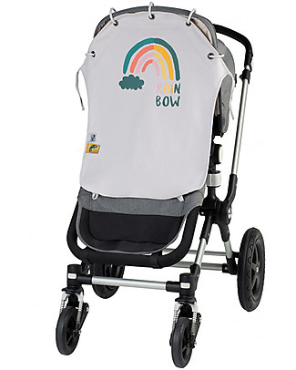 Leokid Telo Parasole per Passeggino - Arcobaleno - Protezione dai Raggi UV Accessori