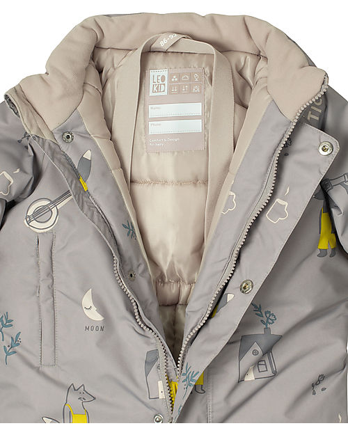 Leokid Tuta da Neve Impermeabile e Foderata - Beige - Fantastic - Calda e Coprente! Tute Invernali