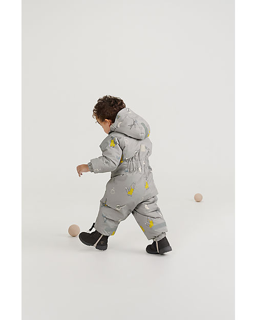 Leokid Tuta da Neve Impermeabile e Foderata - Beige - Fantastic - Calda e Coprente! Tute Invernali