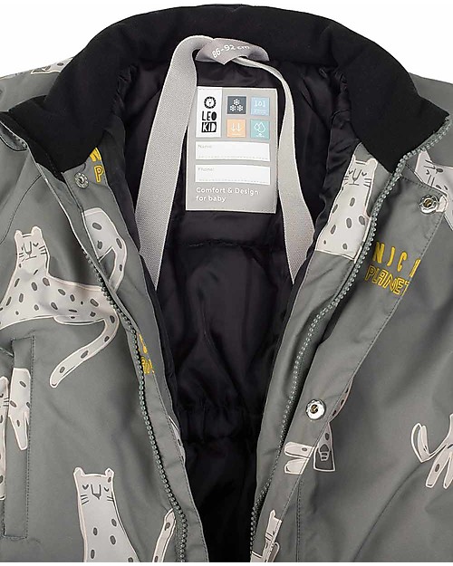 Leokid Tuta da Neve Impermeabile e Foderata - Vincent - Calda e Coprente! Tute Invernali