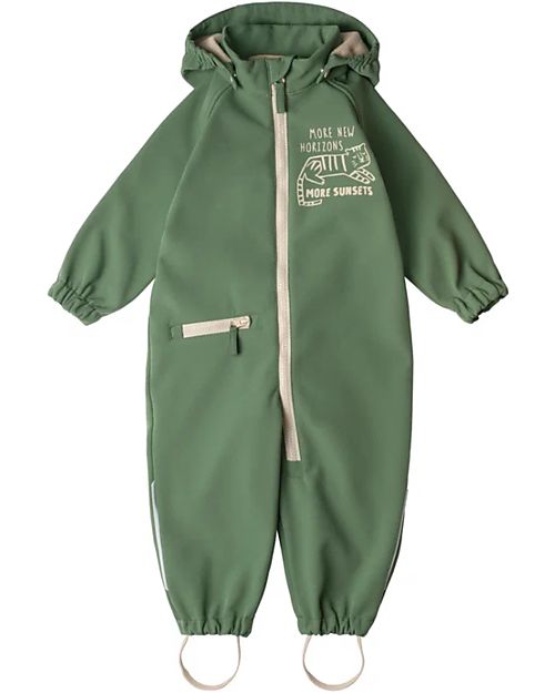 Leokid Tuta Impermeabile SoftShell - Tiger Mood - Imbottita in Morbido Pile Impermeabili