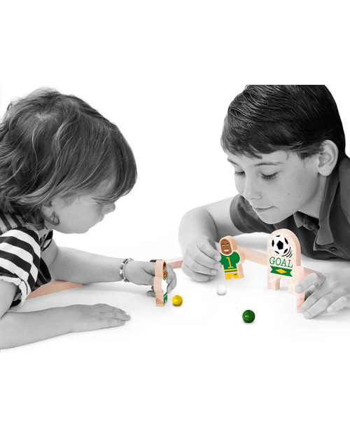 Les Jouets Libres Football Club Italia - Portogallo (Gioco del Calcio con Biglie) - Edizione Limitata! Giochi di una Volta
