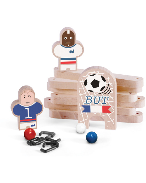 Les Jouets Libres Football Cup Team II (Gioco del Calcio con Biglie) - Edizione Limitata! (Italia, Francia, Belgio, Brasile) Giochi di una Volta