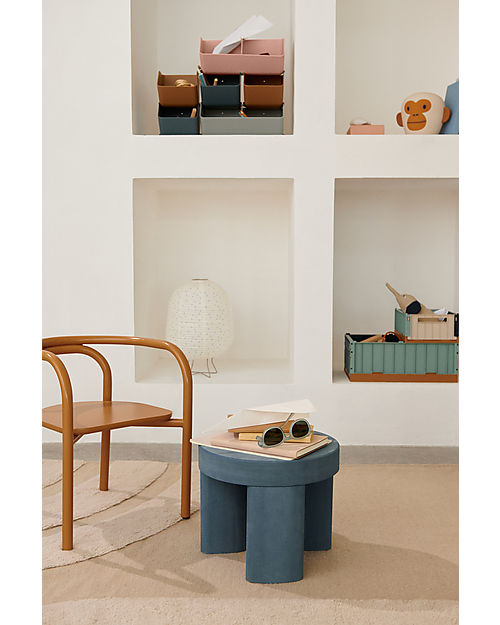 Liewood 2 Contenitori Rosemary M - Blu - Plastica Riciclata - 11.9x28.3x18.2cm Contenitori Portaoggetti