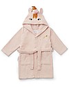 Liewood Accappatoio Lily, Unicorno Rosa - 100% Spugna di Cotone Bio Accappatoi e Asciugamani