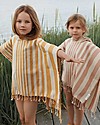 Liewood Accappatoio Poncho Roomie - Righe Sabbia/Mostarda - 100% Cotone Bio Accappatoi e Asciugamani