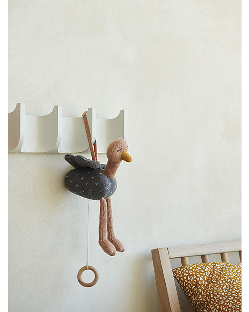 Liewood Appendiabiti per bambini in legno - Sabbia Appendiabiti