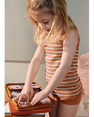 Liewood Astuccio per la Scuola - Friendship Sandy Mix - 20,5x30 cm Astucci per la Scuola
