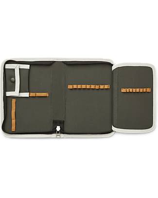 Liewood Astuccio per la Scuola Peggy - Hunter Green Multi Mix - 20,5x30 cm Astucci per la Scuola