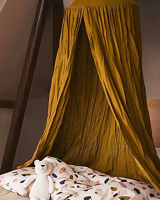 Liewood Baldacchino Enzo - Caramello - 100% Cotone Bio Baldacchini_
