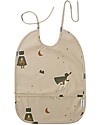 Liewood Bavaglio Impermeabile con Tasca Lai -  Superhero Dune Mix - 100% Materiale Riciclato! Bavagli Impermeabili con Tasca