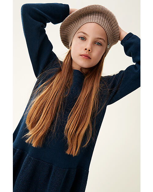 Liewood Berretto alla Francese Borg - Avena - Lana e Cotone Cappelli Invernali