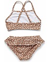 Liewood Bikini Bimba  con Volant Norma - Leopardato Rosa Costumi Due Pezzi
